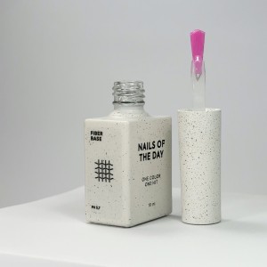 База NAILSOFTHEDAY Fiber base з нейлоновими волокнами, 10 мл TPO free